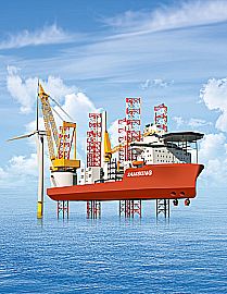 풍력발전설비설치선조감도