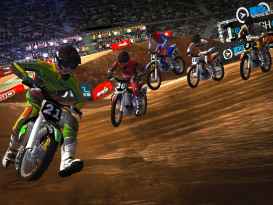 현실감 있는 익스트림 모터 싸이클 레이스‘수퍼크로스 HD’