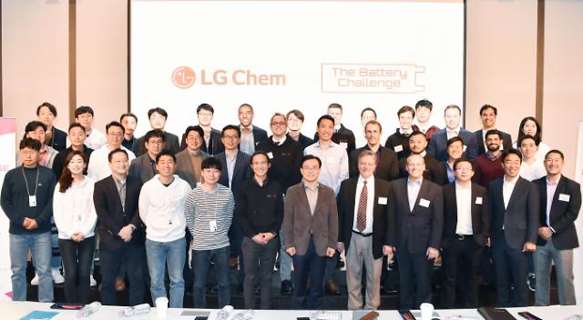 LG화학은 지난 10일 마곡 LG사이언스파크에서 '더 배터리 챌린지' 피치데이를 개최했다. / LG화학 제공